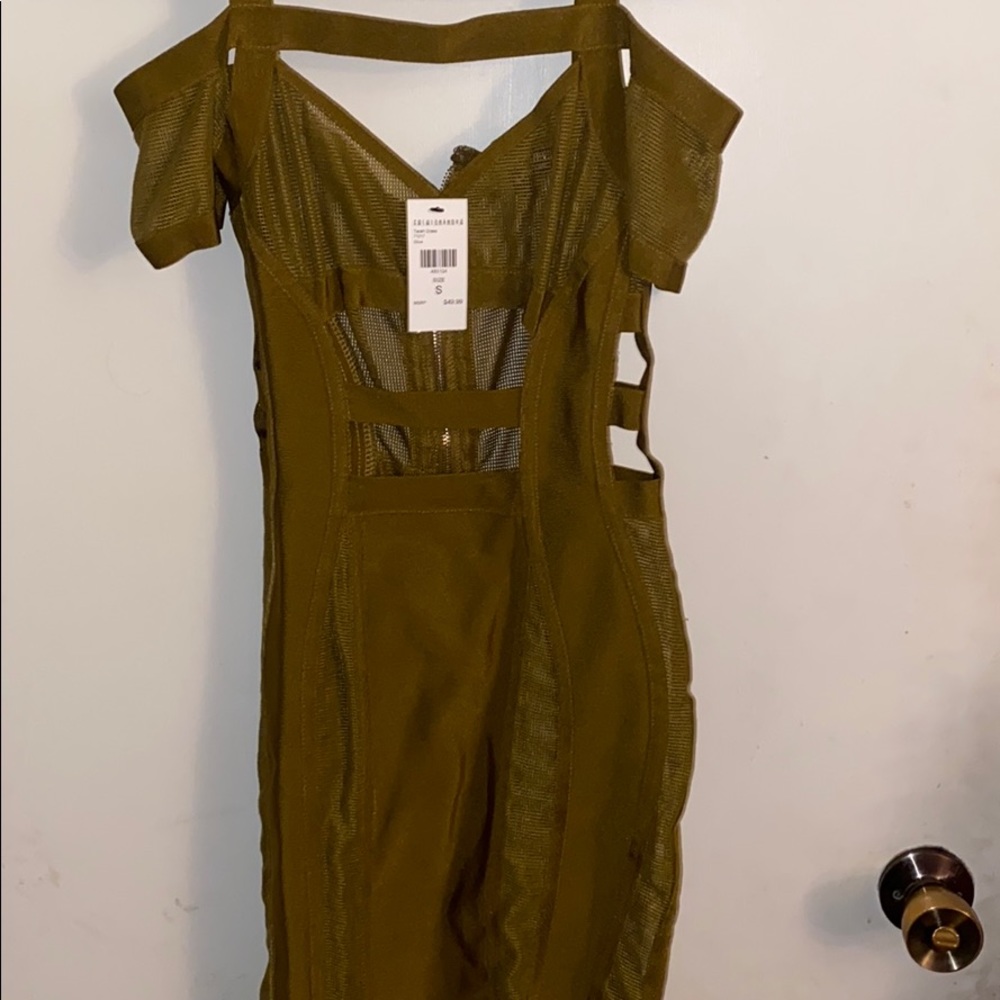 Olive Bodycon Dress